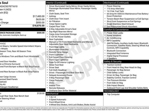 Used 2016 Kia Soul w/ Convenience Package image 9