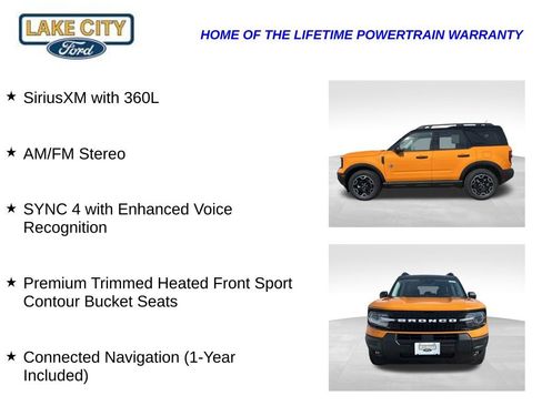 New 2026 Ford Bronco Sport Outer Banks w/ Outer Banks Tech Package+ AWD/4WD image 11