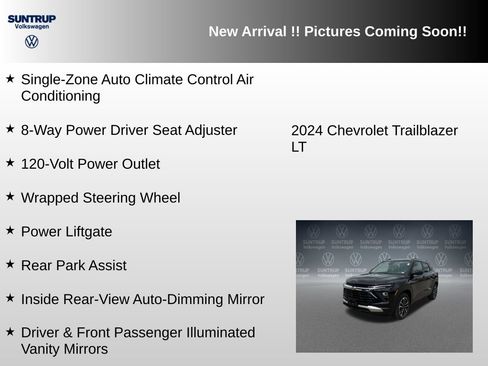 Used 2024 Chevrolet TrailBlazer LT w/ Convenience Package AWD/4WD image 12