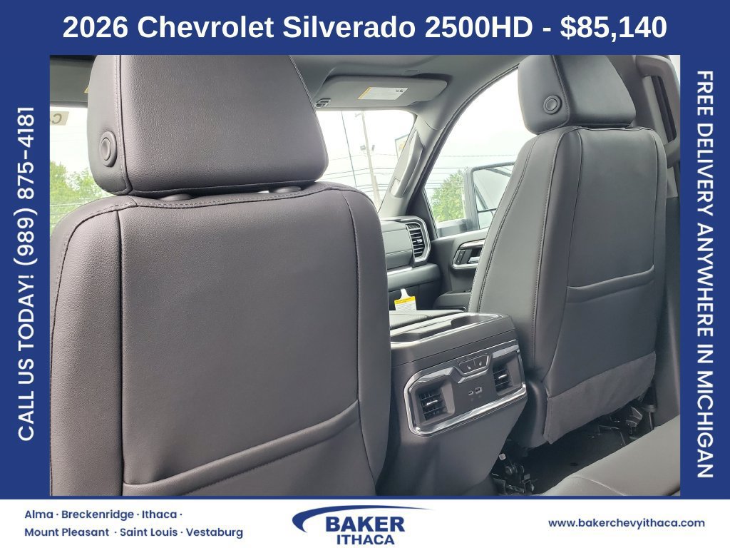 New 2026 Chevrolet Silverado 2500 LTZ w/ Trail Boss Package AWD/4WD image 35