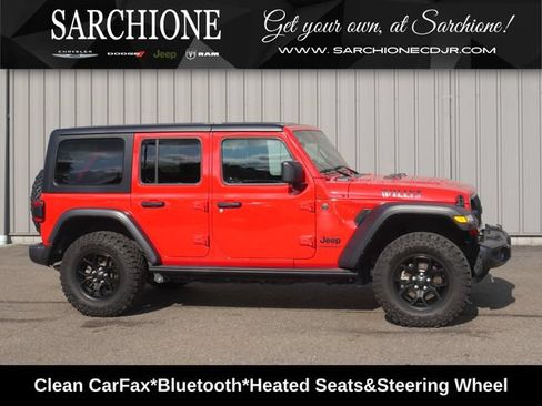 Used 2025 Jeep Wrangler Unlimited Sport AWD/4WD image 1