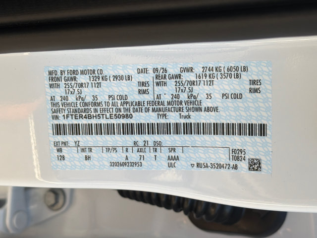 New 2026 Ford Ranger XL w/ Trailer Tow Package RWD image 33