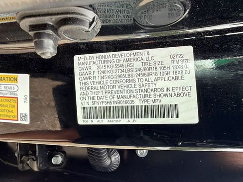 Used 2022 Honda Pilot EX-L image 21