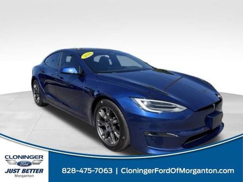 Used 2021 Tesla Model S Plaid AWD/4WD image 1