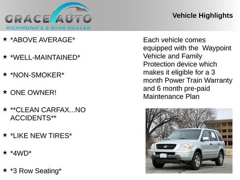 Used 2004 Honda Pilot EX image 2