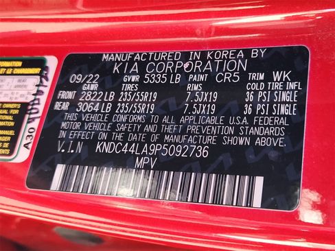 Certified 2023 Kia EV6 GT-Line w/ GT-Line Suede Seat Package image 32