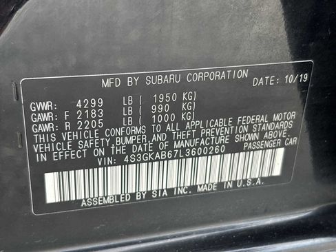 Used 2020 Subaru Impreza 2.0i AWD/4WD image 30