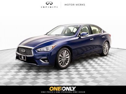 Used 2022 INFINITI Q50 Luxe w/ Cargo Package