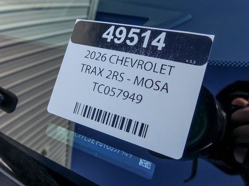 New 2026 Chevrolet Trax RS w/ Sunroof Package image 26