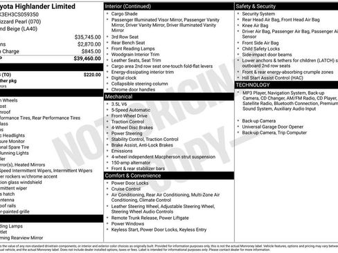 Used 2012 Toyota Highlander Limited w/ Tow Pkg FWD image 4