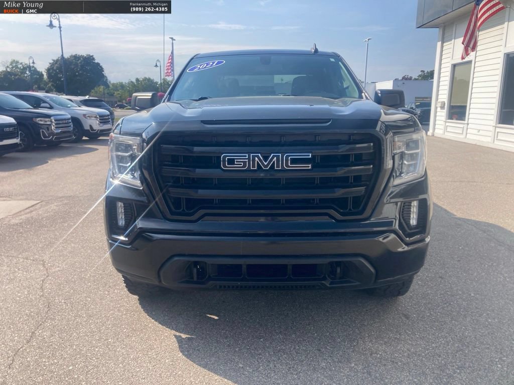 Used 2021 GMC Sierra 1500 Elevation w/ LPO, Elevation Black Package AWD/4WD image 2