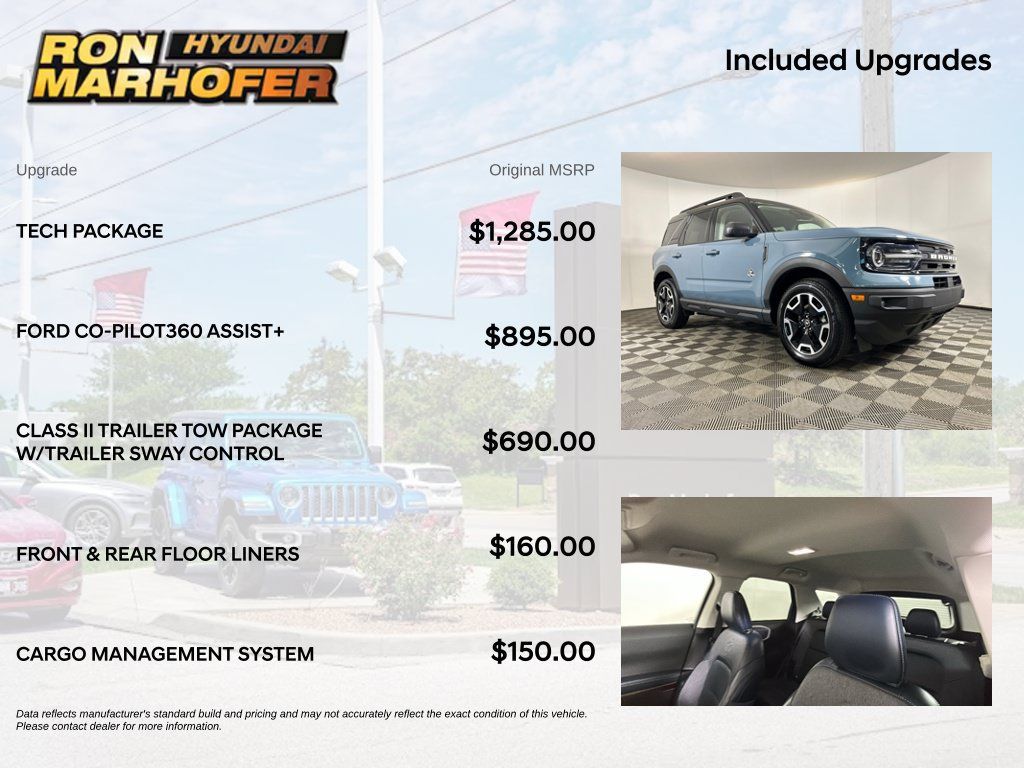 Used 2022 Ford Bronco Sport Outer Banks w/ Tech Package AWD/4WD image 6
