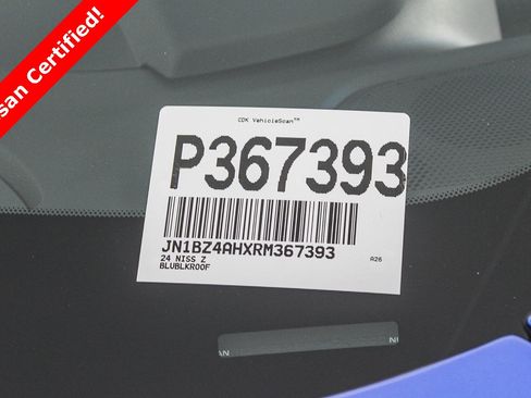 Certified 2024 Nissan Z Sport w/ Floor Mat Package image 27