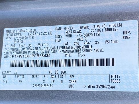 Used 2023 Ford F150 Lariat AWD/4WD image 48
