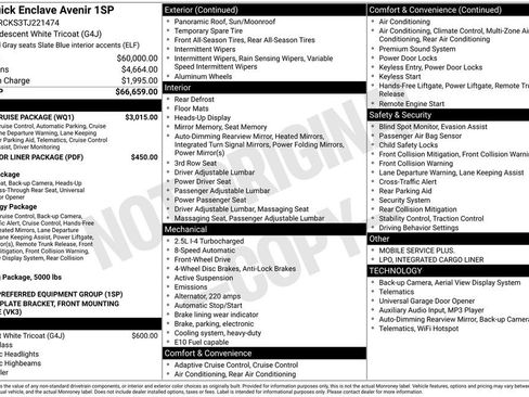 New 2026 Buick Enclave Avenir w/ Super Cruise Package image 9