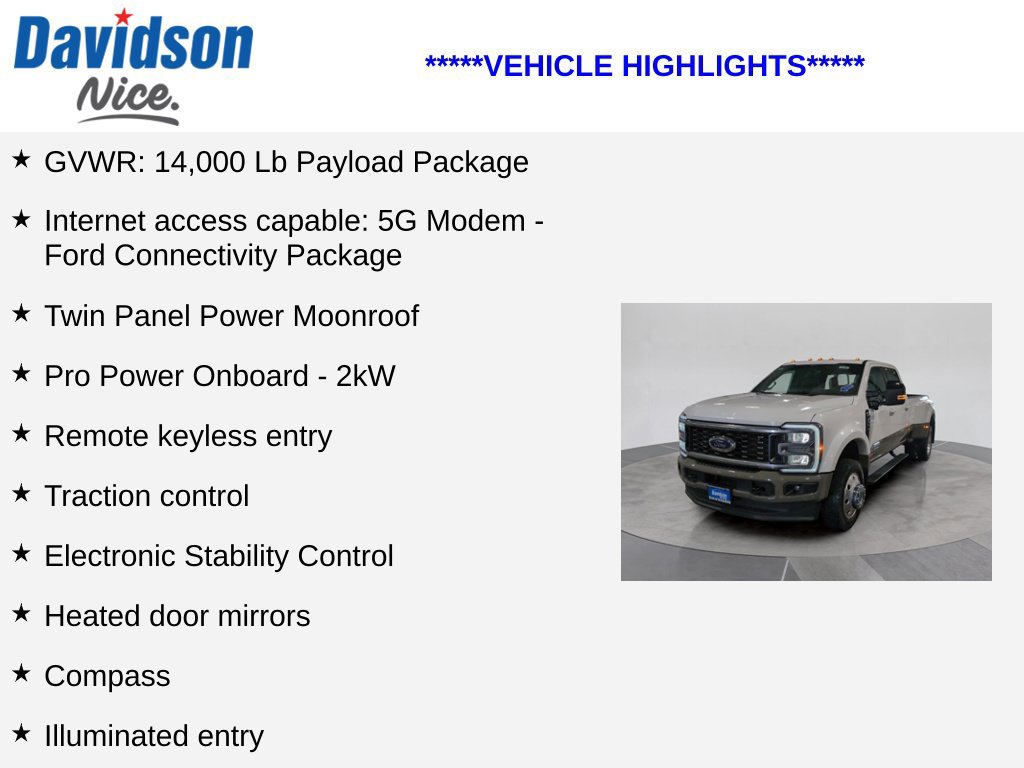 Used 2026 Ford F450 King Ranch w/ FX4 Off-Road Package AWD/4WD image 4