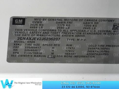 Used 2018 Chevrolet Equinox LT FWD image 27
