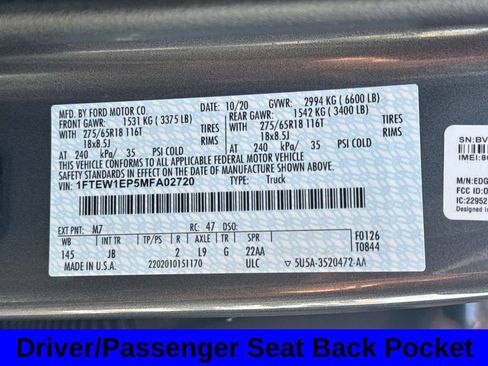 Used 2021 Ford F150 XL w/ STX Appearance Package image 27