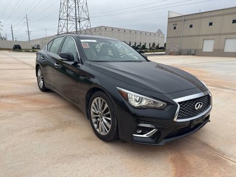 Used 2023 INFINITI Q50 Luxe w/ Cargo Package AWD/4WD image 2