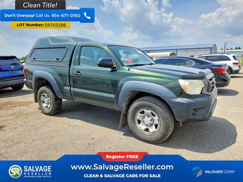 Used 2012 Toyota Tacoma 4x4 Regular Cab image 5