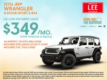 New 2026 Jeep Wrangler Unlimited Rubicon