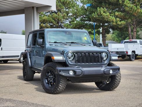 Used 2025 Jeep Wrangler Unlimited Sport S 4xe AWD/4WD image 1