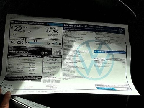 New 2026 Volkswagen Atlas Cross Sport SEL Premium R-Line image 31