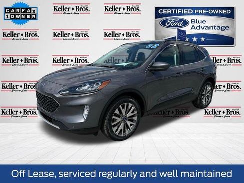 Certified 2022 Ford Escape Titanium w/ Class II Trailer Tow Package AWD/4WD image 3
