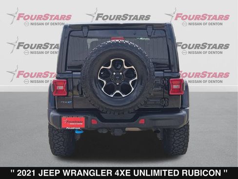 Used 2021 Jeep Wrangler Unlimited Rubicon 4xe w/ Steel Bumper Group AWD/4WD image 5