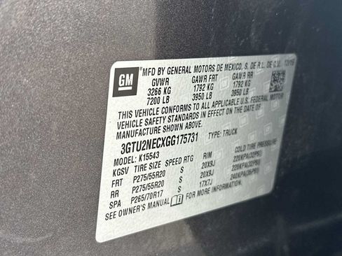 Used 2016 GMC Sierra 1500 SLT w/ SLT Premium Package AWD/4WD image 40