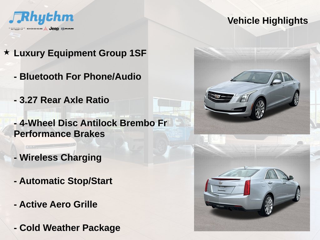 Used 2017 Cadillac ATS Luxury AWD/4WD image 5