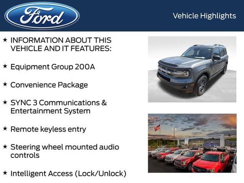 Used 2022 Ford Bronco Sport Big Bend w/ Convenience Package image 4