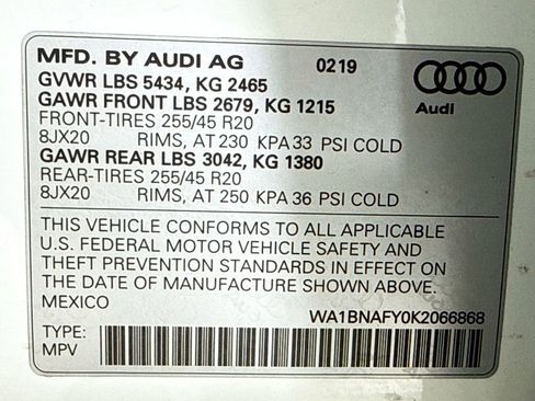 Used 2019 Audi Q5 2.0T Premium Plus w/ Premium Plus Package image 27