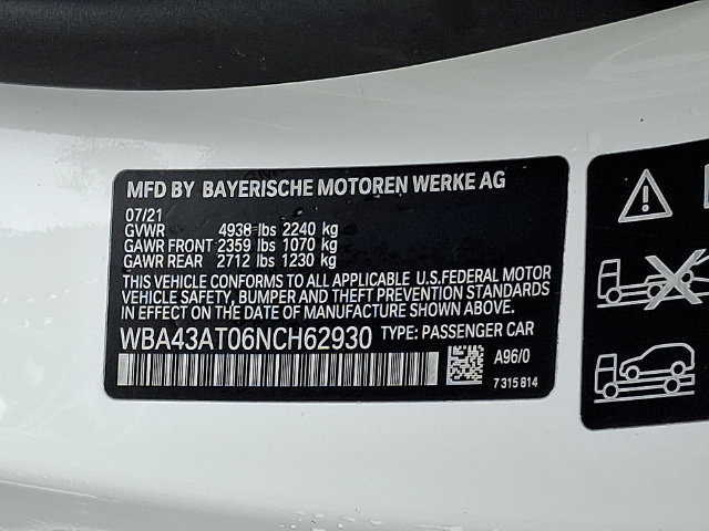 Used 2022 BMW 430i xDrive Convertible w/ M Sport Package AWD/4WD image 26