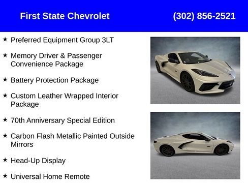 Used 2023 Chevrolet Corvette Stingray Premium Cpe RWD image 2