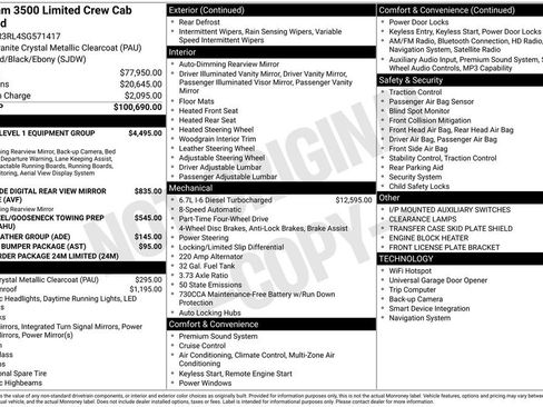 Used 2025 RAM 3500 Limited image 31