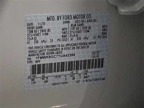 New 2026 Ford Explorer ST w/ Sun And Sound Package image 17