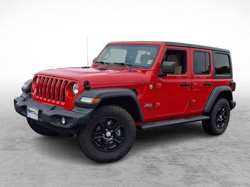 Used 2021 Jeep Wrangler Unlimited Sport image 1