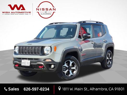 Used 2022 Jeep Renegade Trailhawk AWD/4WD image 1