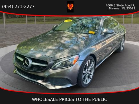 Used 2017 Mercedes-Benz C 300 4MATIC Coupe w/ Premium 2 Package image 1
