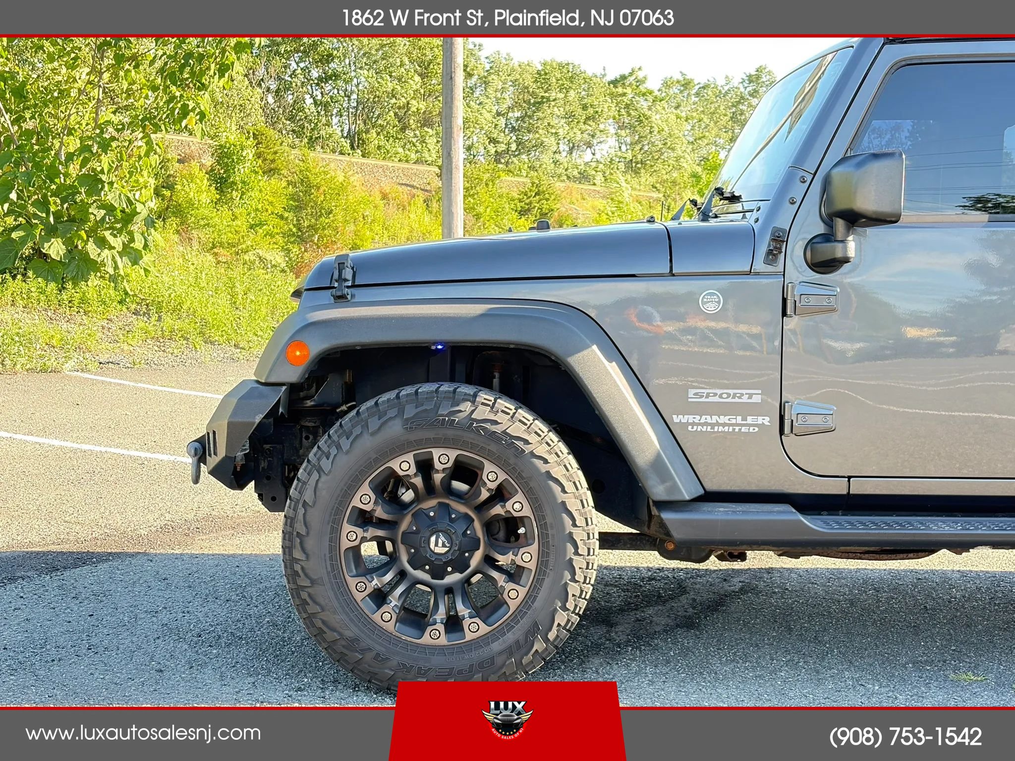 Used 2016 Jeep Wrangler Unlimited Sport w/ Quick Order Package 24S AWD/4WD image 13
