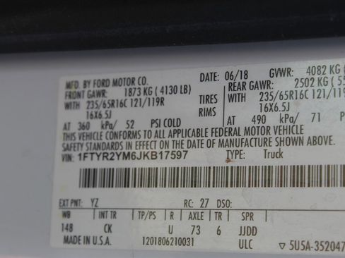 Used 2018 Ford Transit 250 148 Low Roof RWD image 17