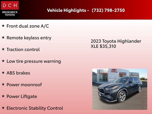 Used 2023 Toyota Highlander XLE image 4