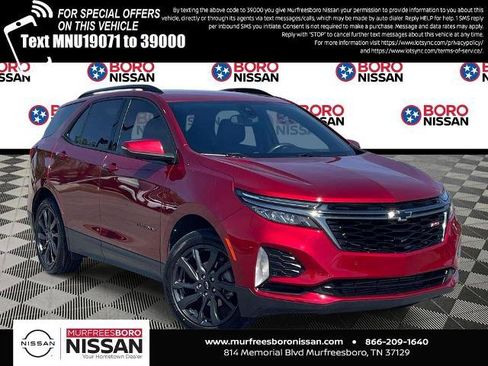 Used 2022 Chevrolet Equinox RS w/ RS Leather Package FWD image 1