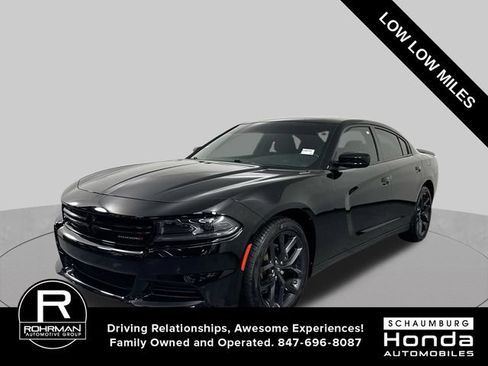 Used 2023 Dodge Charger SXT w/ Blacktop Package RWD image 1