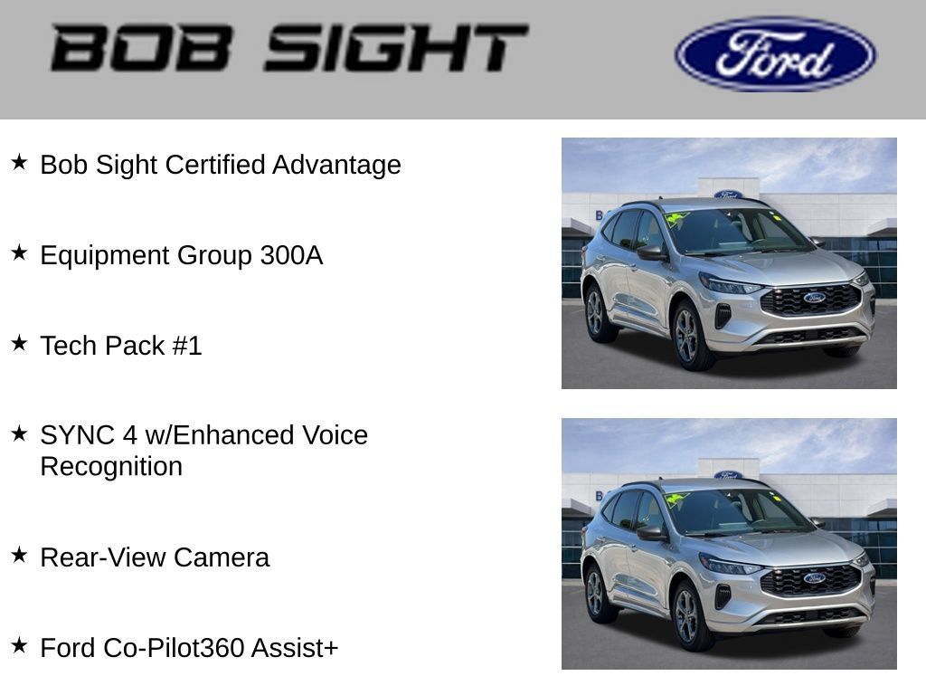 Used 2024 Ford Escape ST-Line w/ Tech Pack #1 FWD image 3