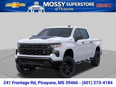 New 2026 Chevrolet Silverado 1500 Custom Trail Boss w/ Turbomax Blackout Package AWD/4WD image 8