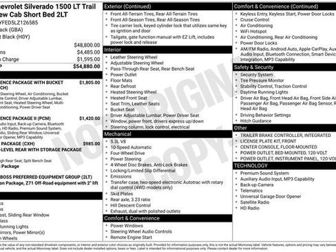 Used 2020 Chevrolet Silverado 1500 LT Trail Boss image 31