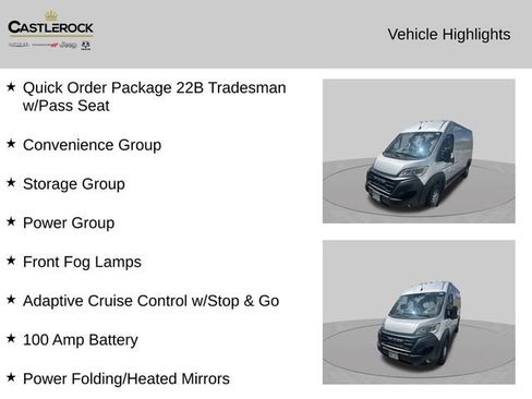 Used 2025 RAM ProMaster 2500 w/ Convenience Group FWD image 2