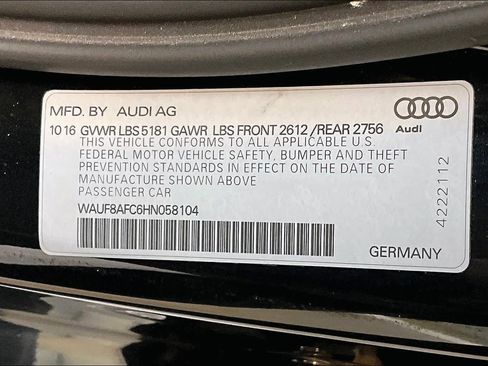 Used 2017 Audi A6 2.0T Premium image 33